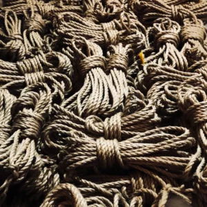 corde de jute ogawa brute couleur naturelle, non préparée
